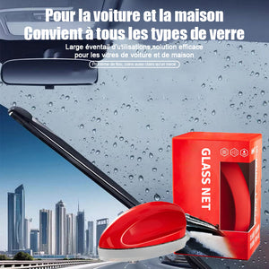 Brosse de nettoyage de film d'huile de voiture en forme de souris