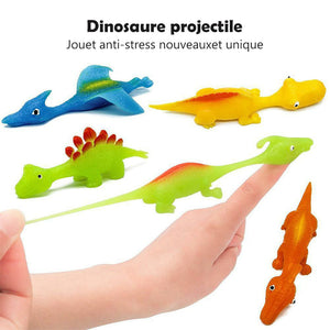 Jouet de doigt de dinosaure fronde (5 pièces)