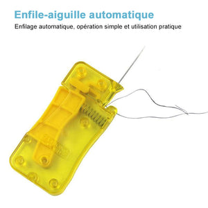 Enfile-aiguille automatique pratique (2 pièces)