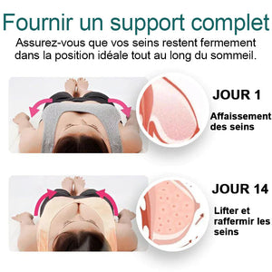 Soutien-gorge façonnant la poitrine pour le sommeil