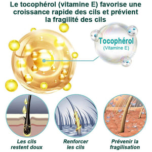 Sérum pour cils à l'huile de ricin (2 bouteilles)