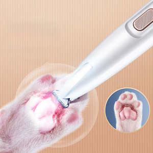 Tondeuse à poils d'animaux avec lumière LED