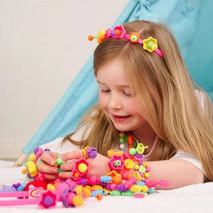 Perles populaires pour la fabrication de bijoux pour enfants