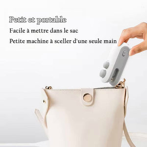 Mini machine à sceller portative rechargeable par USB