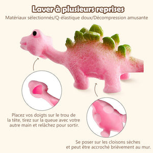 Jouet de doigt de dinosaure fronde (5 pièces)