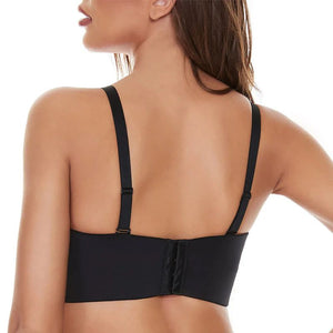 Soutien-gorge bandeau multi-ports antidérapant à maintien intégral