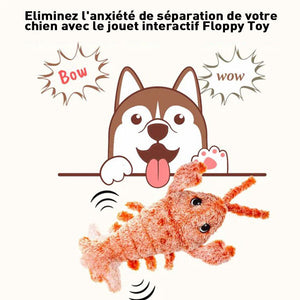 Jouet interactif pour chien Lobster