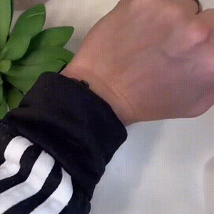 Bracelet réutilisable en silicone pour mémo
