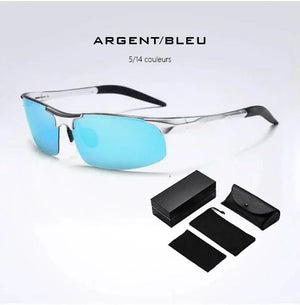 Lunettes de soleil à verres polarisés antireflets pour hommes