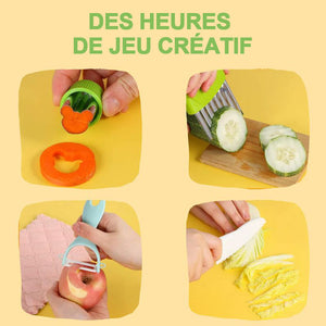 Ustensiles de cuisine sans danger pour les enfants