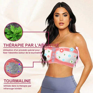 Soutien-gorge sans bretelles ions drainage lymphatique