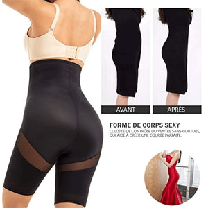 Culotte gainante minceur de taille haute compression croisée