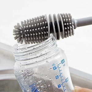 Brosse de nettoyage multifonctionnelle en silicone