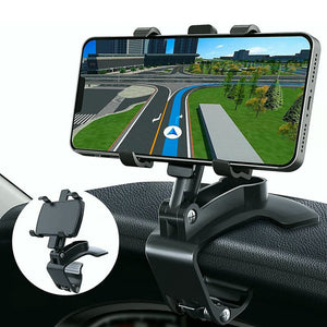 Support de téléphone portable multifonctionnel pour tableau de bord de voiture