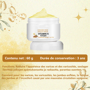 Crème de soin pour varices