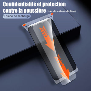 Film de Protection d'écran pour iPhone éviter les regards indiscrets