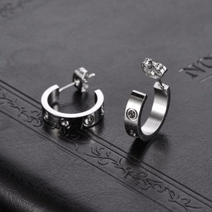 Boucles d'oreilles de thérapie magnétique masser points d'acupuncture
