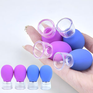 Grattoir à ventouses en silicone pour le visage