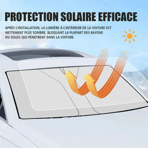 Pare-soleil pliable pour pare-brise