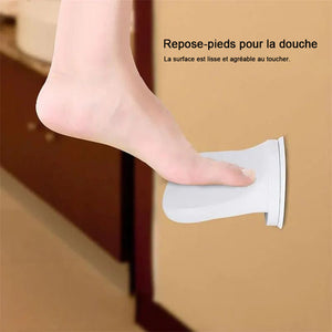 Support de repose-pieds pour la douche