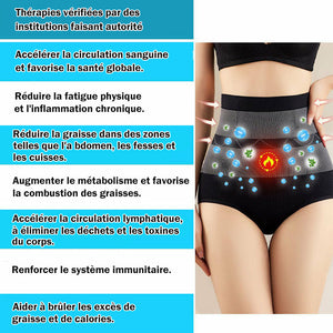 Culotte gainante du ventre tourmaline