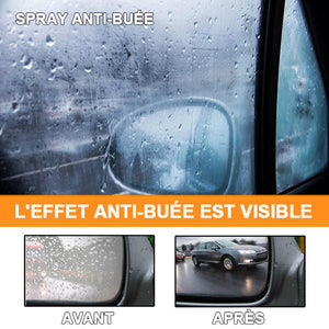 Spray anti-buée et fortifiant pour verre
