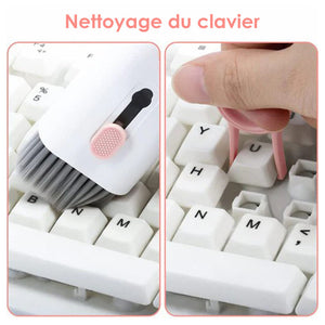 Kit de nettoyage multifonctionnel 7 en 1