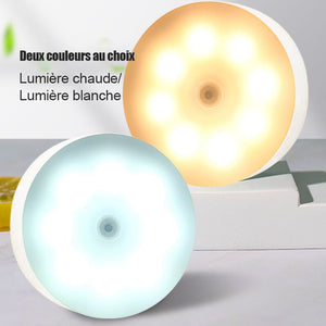 Lumière LED à capteur pratique