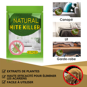 Éliminateur d'acariens naturel