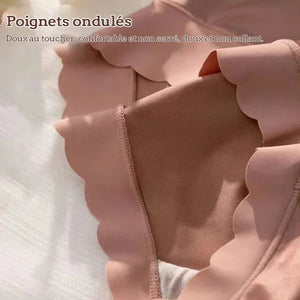 Culotte taille haute en satin de qualité supérieure