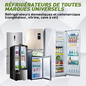 Ensemble de nettoyage et de drague de vidage de réfrigérateur