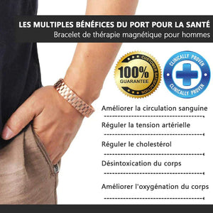 Bracelet de thérapie magnétique classique