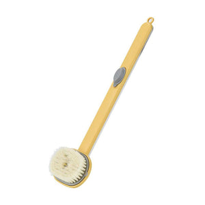 Brosse de bain massage amovible à long manche