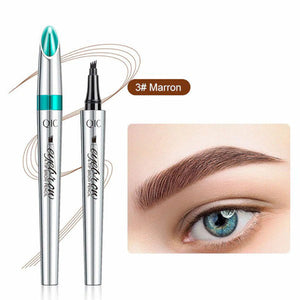 Stylo à sourcils microblading étanche 3d 4 crayon de tatouage à pointe de fourche