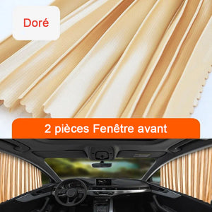 Pare-soleil magnétique universel pour vitres latérales de voiture