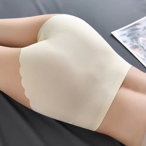 Culotte de soie glacée taille haute anti-fuite